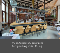 Denkmalschutz Hamburg Sanierung VS 53 Ausbau  DG Bürofläche Fertigstellung 2016  LPH 1-9